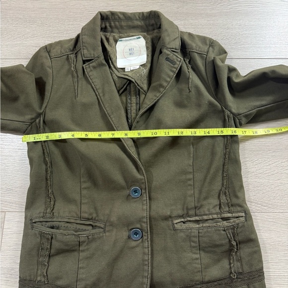 Anthropologie Hei Hei Delaine Houndstooth Utility Jacket - Picture 9 of 11